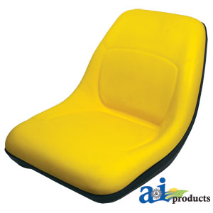 AM116408 Yellow Vinyl Bucket Seat