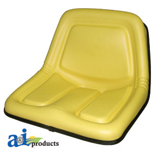 AM117924 Yellow Vinyl Bucket Seat