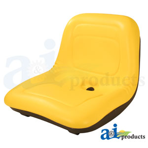 GY20554 Yellow Vinyl Bucket Seat