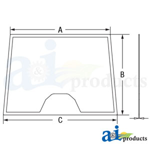 A-3902148M1 Windshield Glass A-3902148M1 Windshield Glass. Fits Massey Ferguson Tractors 6140, 6150, 6170, 6180, 6190, 8120, 8140, 8150, 8160,
8245, 8260, 8270, 8280
