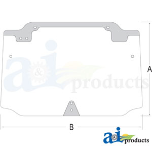 A-44911502 Rear Window Glass 44911502 Rear Window Glass