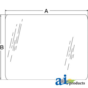 A-5108667: Glass, Windshield, Front, Lower (RH/LH)