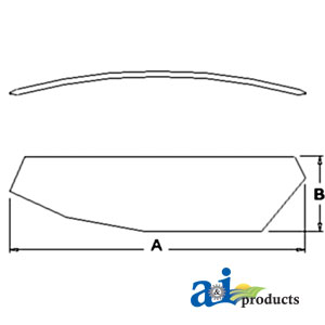 A-5125038: Glass, Door (RH)