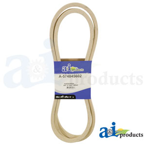 5/8" X 134" Lawn Tractor Deck Belt For Husqvarna - Fits YTH24V48LS, GT48XLS & More, Part #574845602