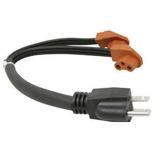 Frost Plug Double Heater Power Cord