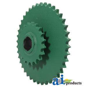 A-AE39652 Lower Drive Double Roll Sprocket