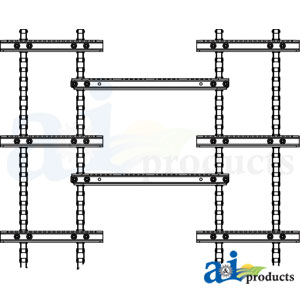 A-AXE27247: Case-IH Feederhouse Chain with Rock Trap A-AXE27247: Case-IH Feederhouse Chain with Rock Trap