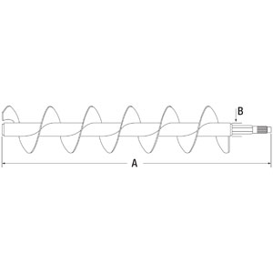 AXE56290 Horizontal Unloading Auger