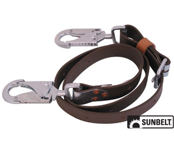 Buckingham Lanyard Nybuck Diamter: 1' 3/4" Length: 4'-8' Item A-B1AB388099E