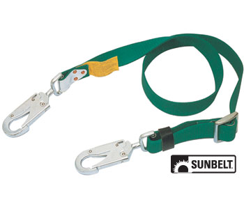 Buckingham Nylon Lanyard 496099E Diameter: 1-3/4" Length: 4'-6' Item A-B1AB496099E