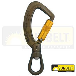 Carabiner-Twister TwistLock Aluminum Gate Opening 5/8"; Locking Mechanism Twist; Major Axis 6070 lbs