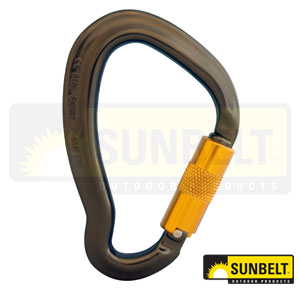 Carabiner-Mongoose TwistLock Aluminum Gate Opening 1"; Locking Mechanism Twist; Major Axis 6744 lbsL