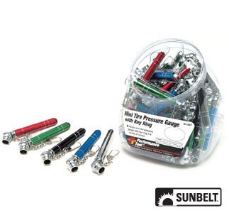 Tire Pressure Gauge with Keychain Fishbowl: (qty 50) W1907 Item A-B1FBW1907