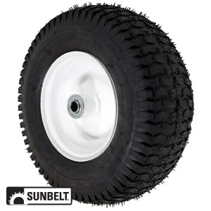 Wheel-Traction 13X5X6 White FP Item A-B1FP103