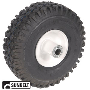 Snapper Wheel-Stud 4.1X3.5X4 White FP Item A-B1FP122
