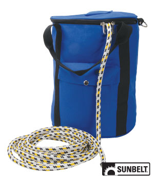 A&I Products ROPE-DIAMOND-1/2"X150'-W/ROPE BAG Item A-B1PDB50150BAG