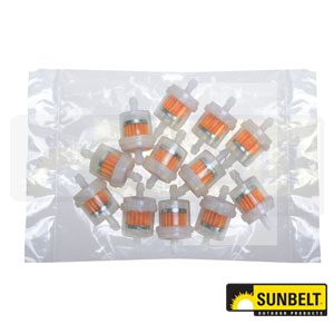 Pack of 12 1/4" Fuel Line Filters Tecumseh 34279A (B1SP998)