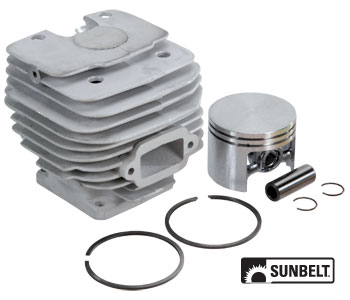 Stihl Chainsaw Cylinder Assembly Item A-B1ST102 038 Magnum B1ST410, 11190201202