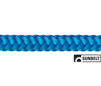 Climbing Line Rope True Blue 1/2"X120'-12 Strand Item A-B1TB50120PB