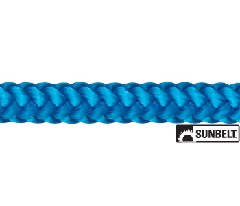 Climbing Line Rope True Blue 1/2"X150' 12 Strand Item A-B1TB50150PB