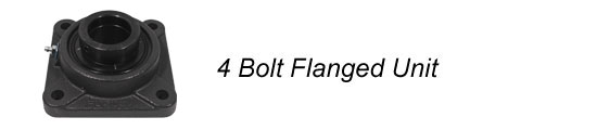 4 Bolt Flanged Unit