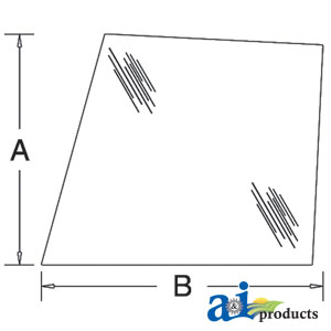 A-K303701: Glass, Door, Upper A-K303701: Glass, Door, Upper