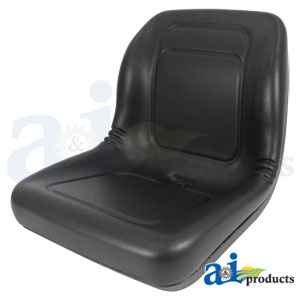 APUK 2 Black High Back Seat replacement for John Deere Gator JD 855D XUV 6X4 Utility Vehicle Mule 