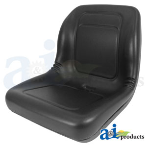 LGT100BL Black Vinyl Bucket Seat