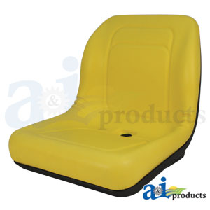 A&I Products Yellow HIGH Back Seats for John Deere Gator XUV 620i 550 850D 550 S4 UTV by The ROP Shop 2 
