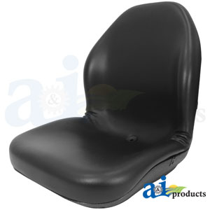 LGT125BL Black Vinyl Bucket Seat