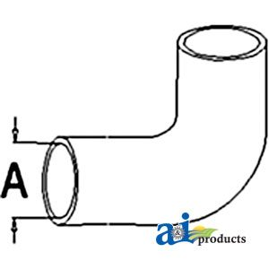 Details about   A&I Prod Replaces A-L518 RADIATOR HOSE UPPER 
