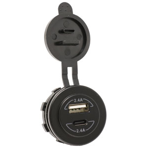 Dual USB Port USB42CHD