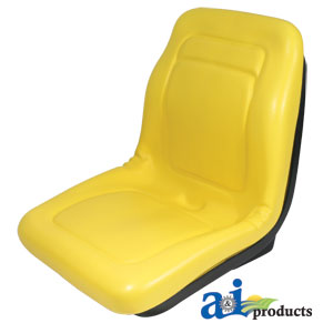 VG11696 Yellow Vinyl Bucket Seat