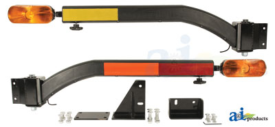 A-WLHV44 LED Warning Light Kit. Mounts Horizontally or Vertically.